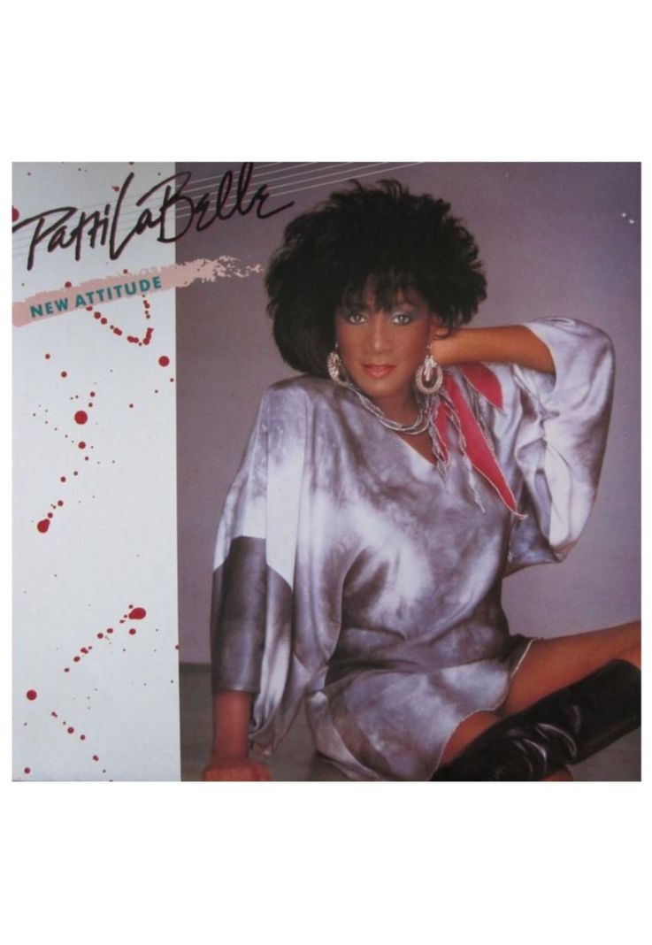 PATTI LABELLE - NEW ATTITUDE/AXEL THEME | 12" MAXI SINGLE VINILO Diseno 2