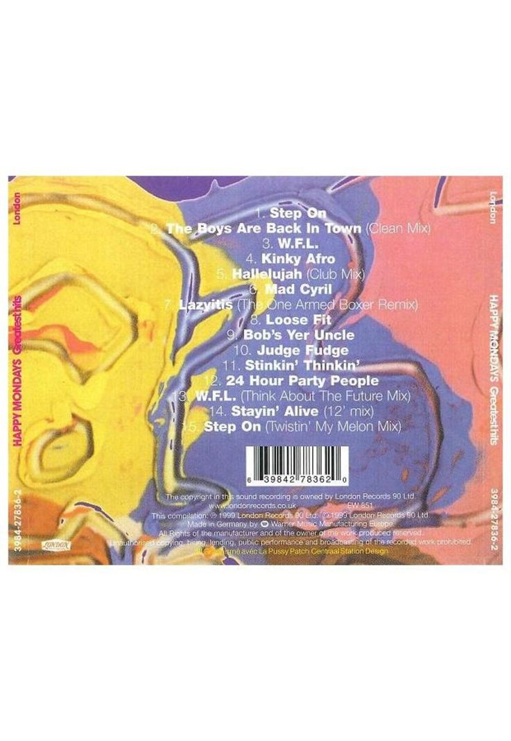 HAPPY MONDAYS - GREATEST HITS | CD-1