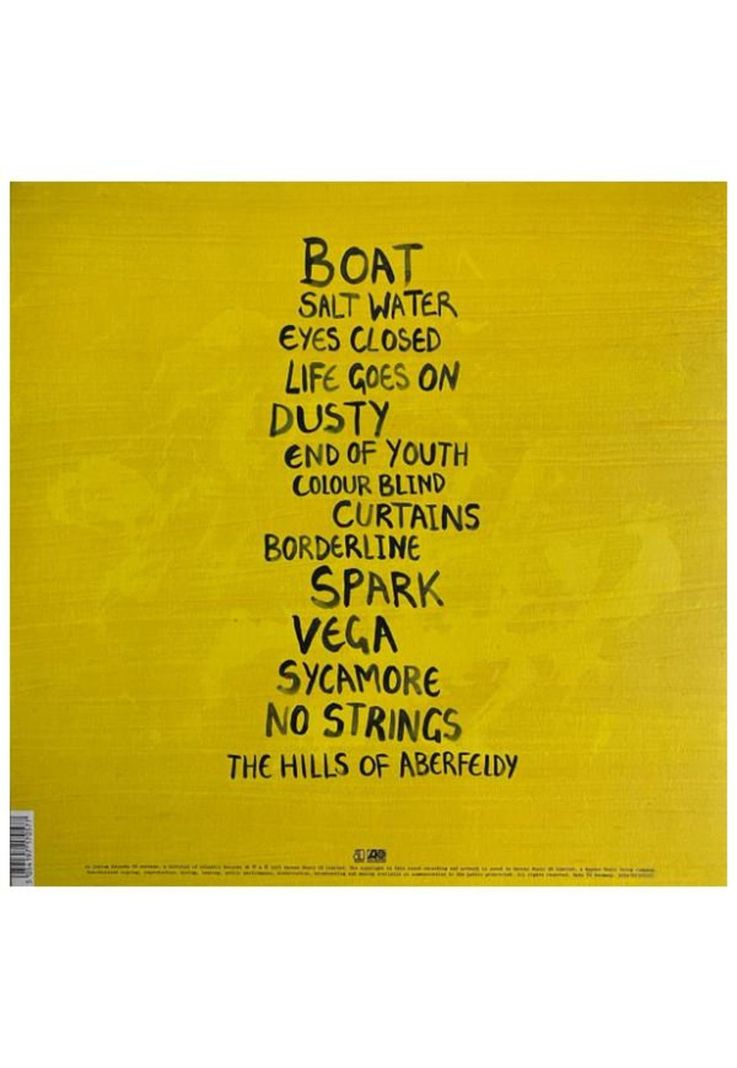 ED SHEERAN - SUBTRACK (YELLOW VINYL) | VINILO-1
