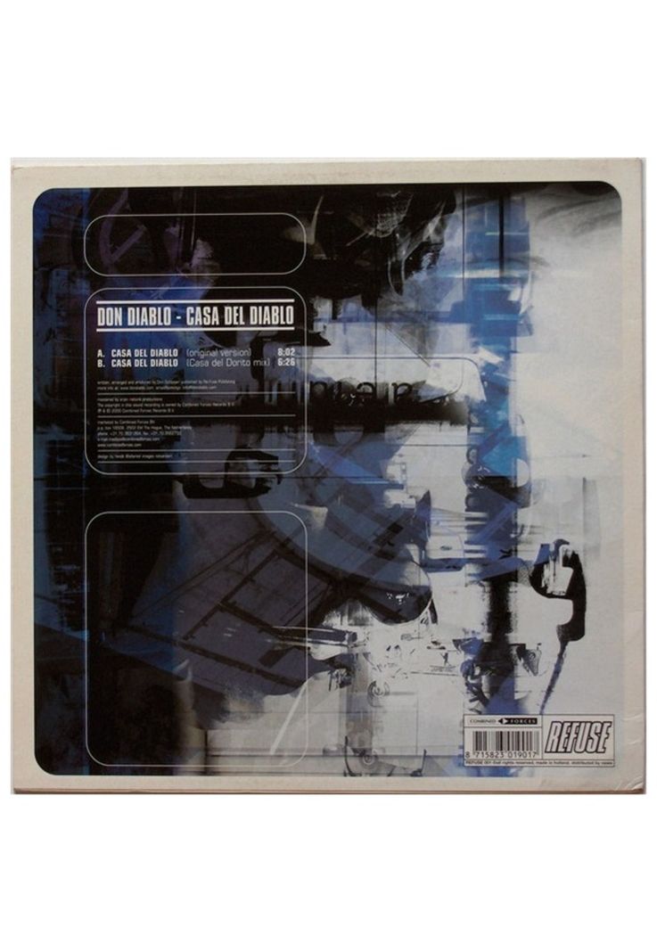 DON DIABLO - CASA DEL DIABLO | 12" MAXI SINGLE USADO-1