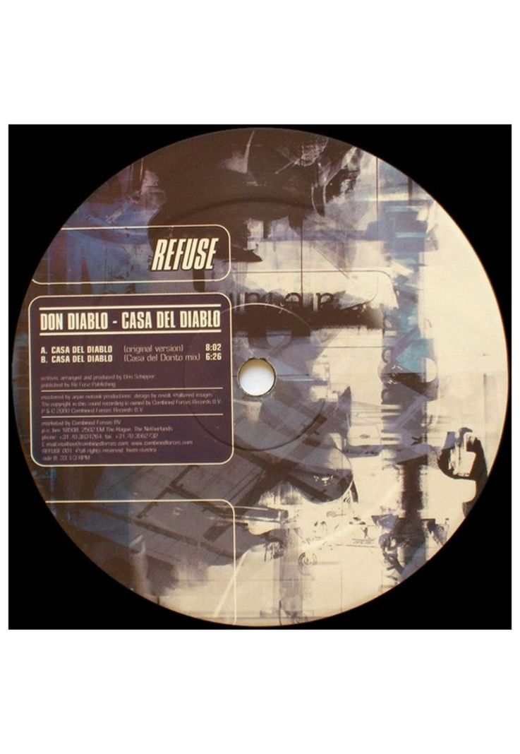 DON DIABLO - CASA DEL DIABLO | 12" MAXI SINGLE USADO-2