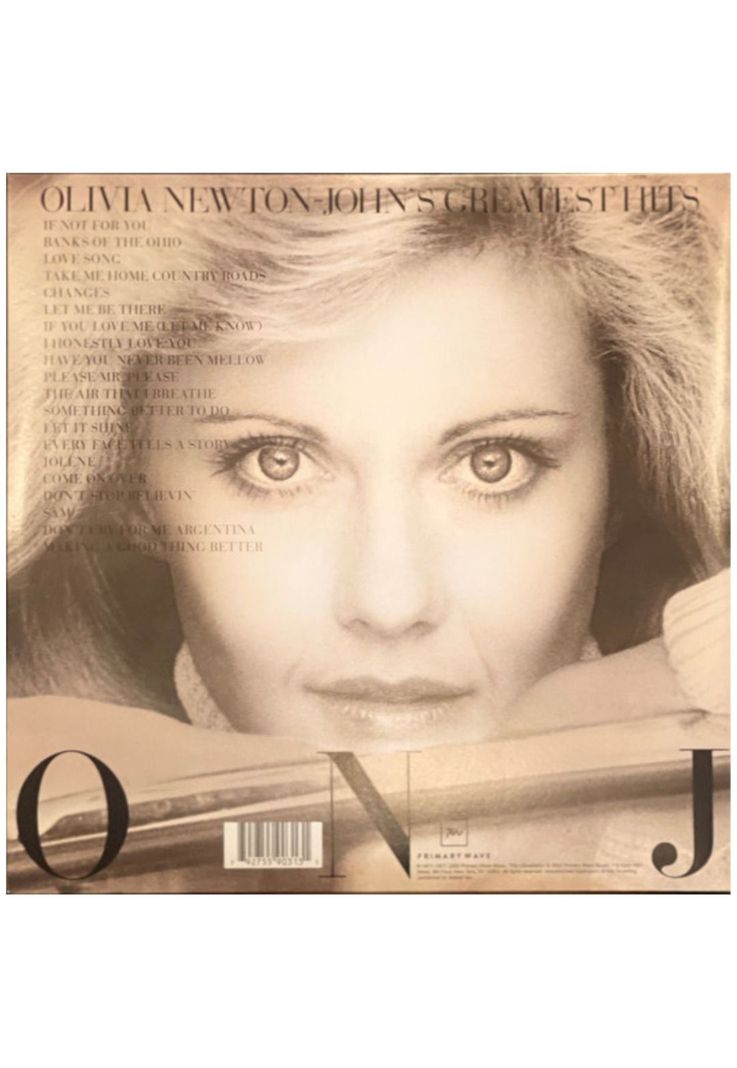 OLIVIA NEWTON JOHN - GREATEST HITS 2LP VINILO-1