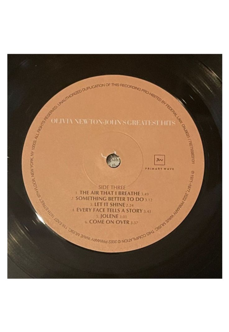 OLIVIA NEWTON JOHN - GREATEST HITS 2LP VINILO-4