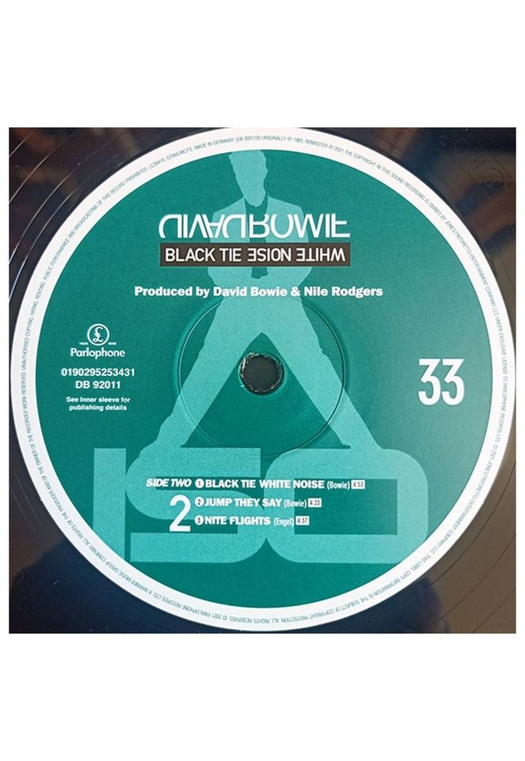 DAVID BOWIE - BLACK TIE WHITE NOISE (2LP) | VINILO-3
