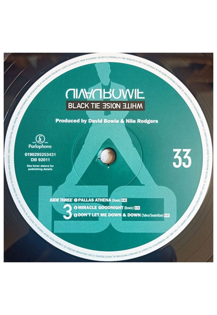 DAVID BOWIE - BLACK TIE WHITE NOISE (2LP) | VINILO-4