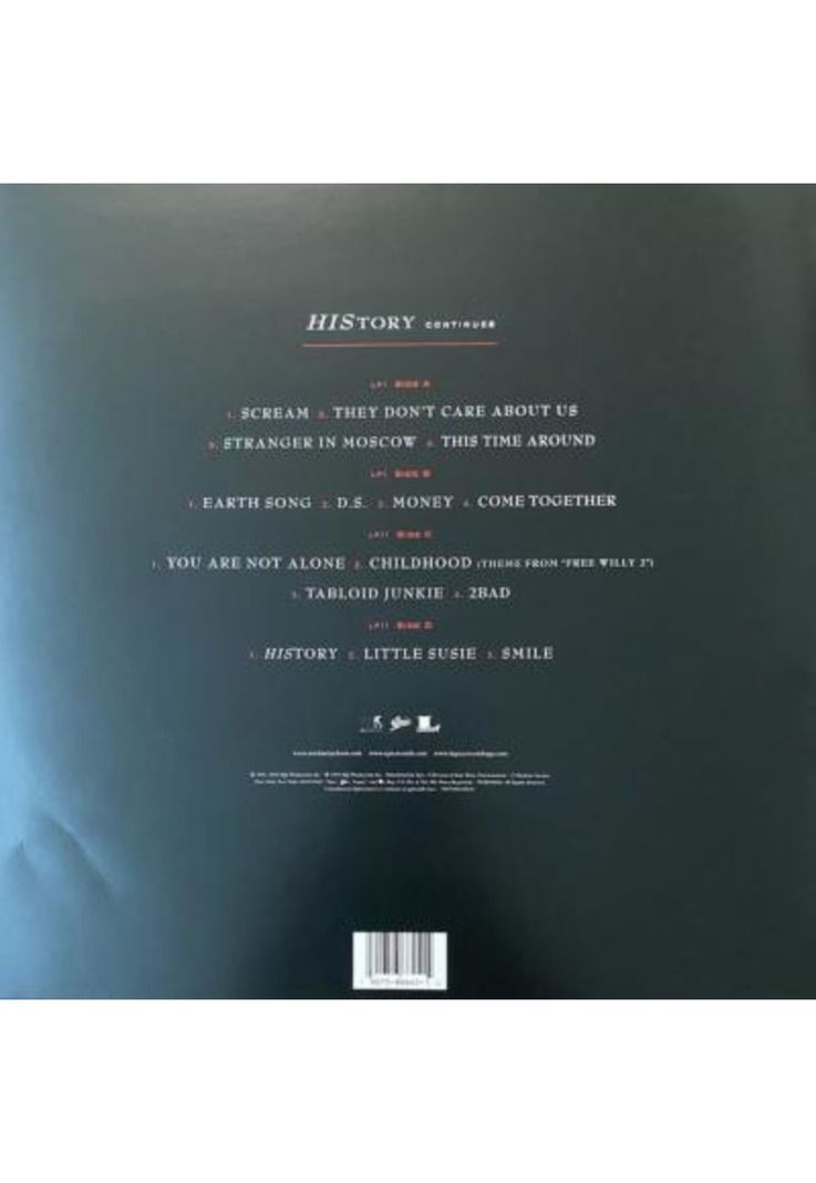 MICHAEL JACKSON - HISTORY CONTINUES (PICTURE DISC) (2LP) | VINILO-1