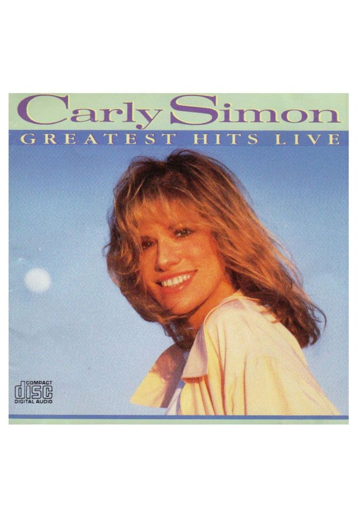 CARLY SIMON - GREATEST HITS LIVE | CD USADO-0