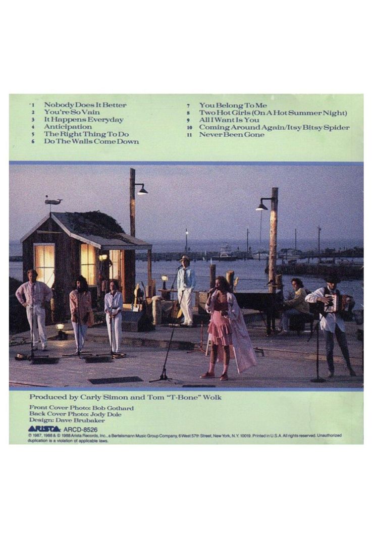 CARLY SIMON - GREATEST HITS LIVE | CD USADO-1