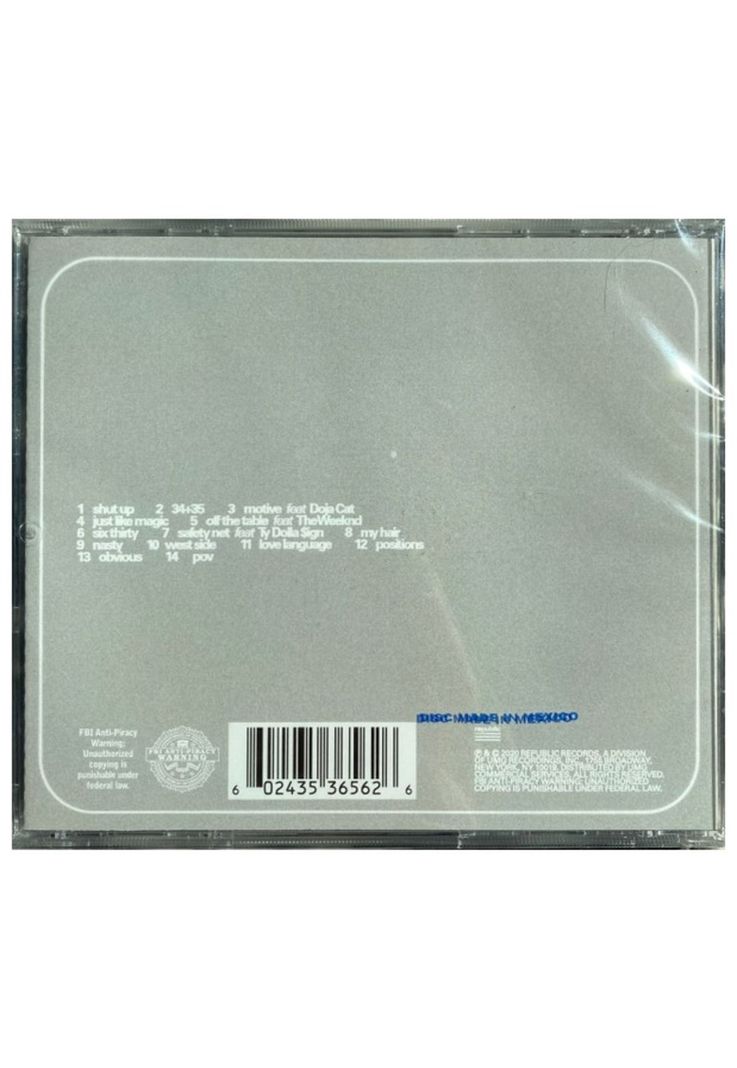 ARIANA GRANDE - POSITIONS | CD-1