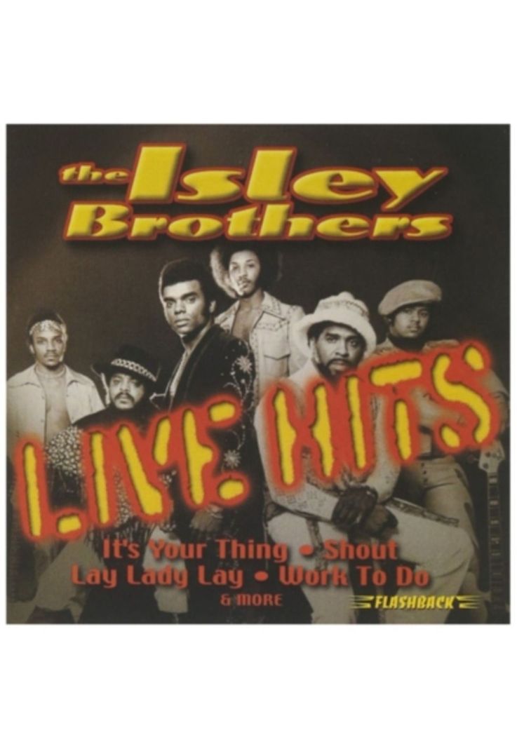 THE ISLEY BROTHERS - LIVE HITS CD-0