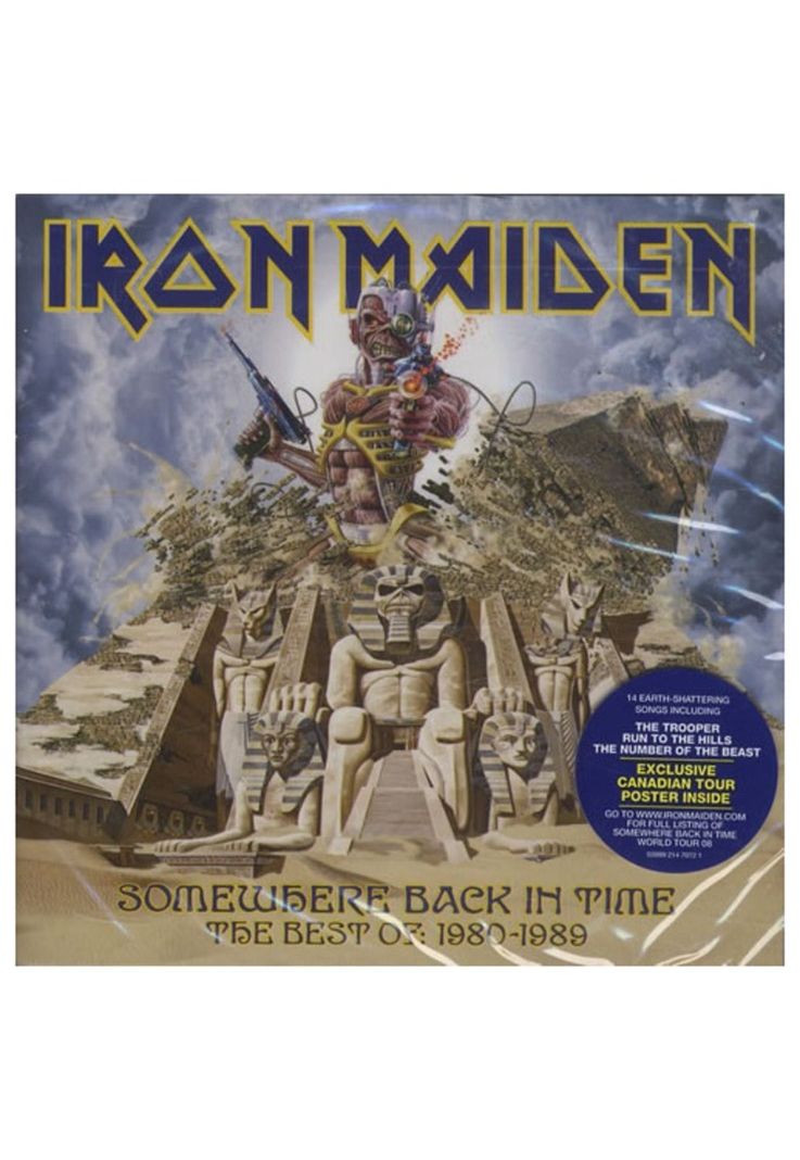 IRON MAIDEN - SOMEWHERE BACK IN TIME: BEST OF | CD-0