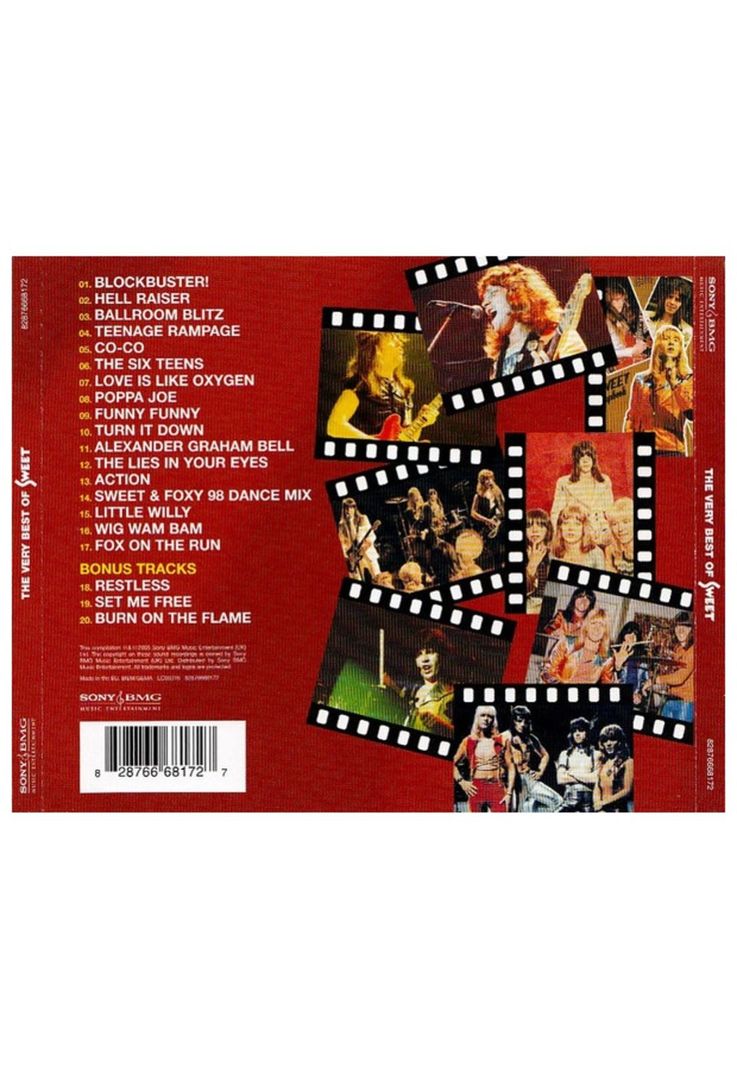 SWEET - VERY BEST OF SWEET | CD-1