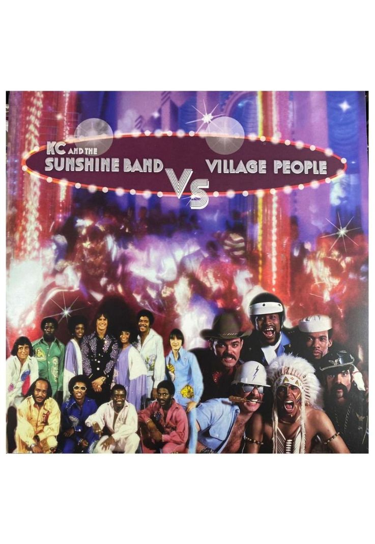 KC & THE SUNSHINE BAND VS VILLAGE PEOPLE - HITS | VINILO-0