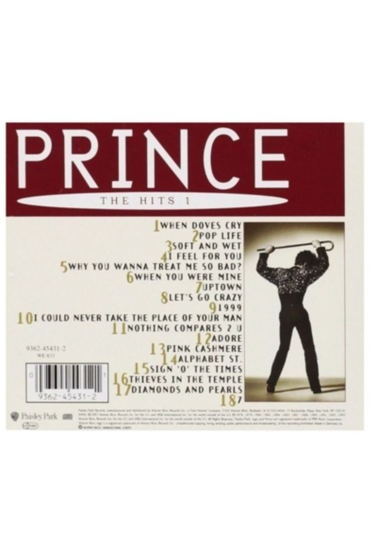 PRINCE - THE HITS 1 (CD)-1