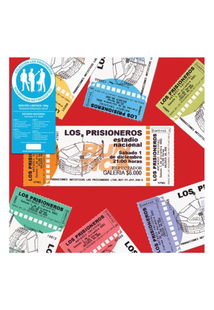 LOS PRISIONEROS - ESTADIO NACIONAL VOL. 2 (2LP) | VINILO-0