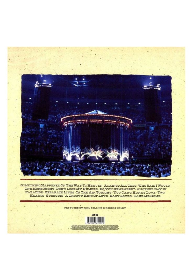 PHIL COLLINS - SERIOUS HITS ... LIVE! (2LP) | VINILO-1