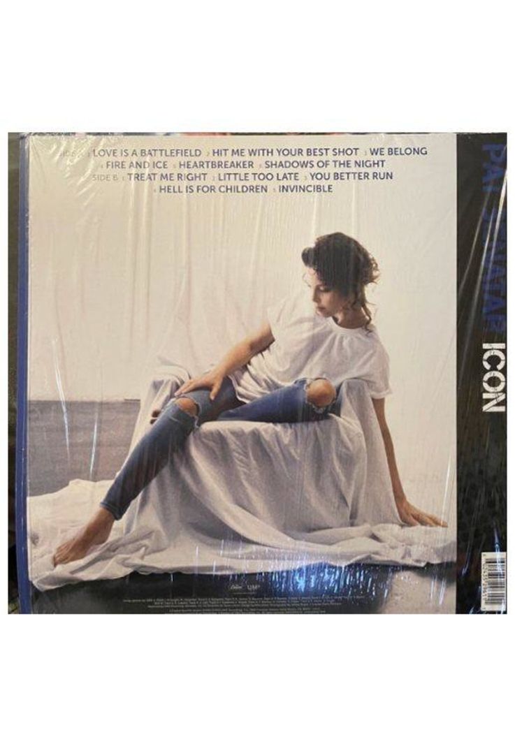 PAT BENATAR - ICON: BEST OF (TRANSPARENT BLUE VINYL) | VINILO-1