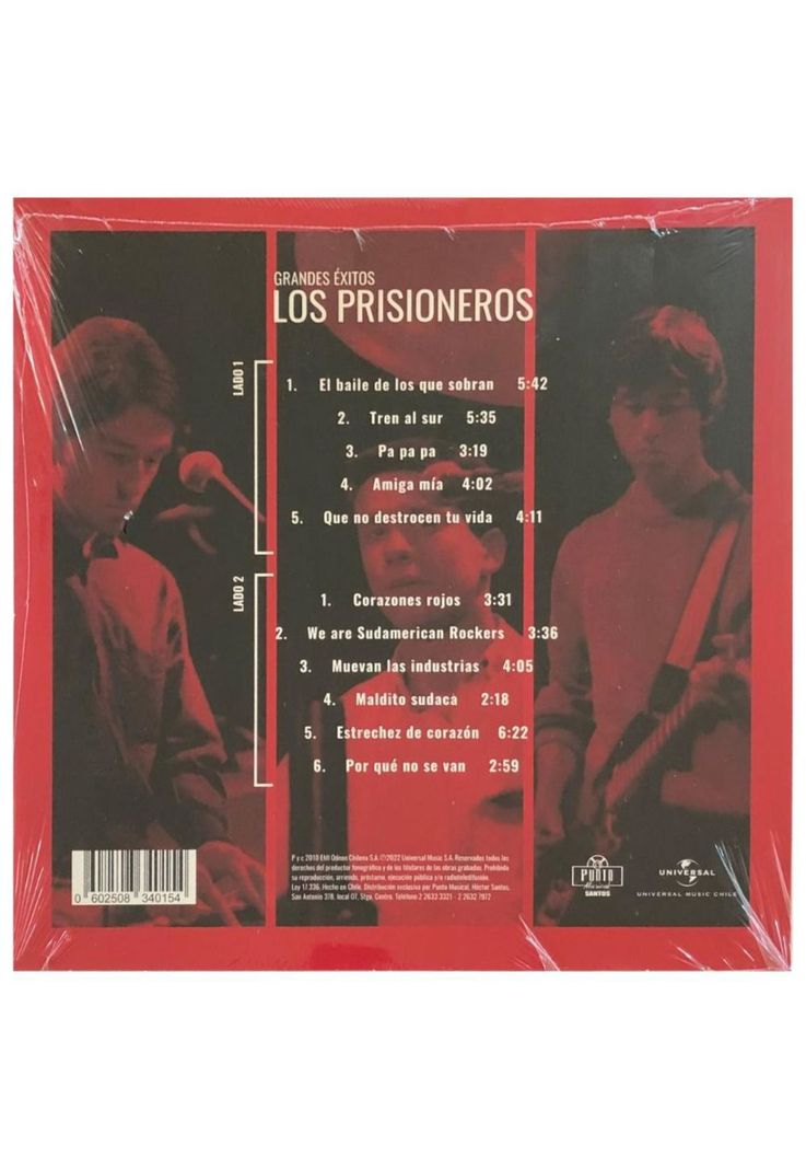 LOS PRISIONEROS - GRANDES EXITOS | VINILO-1