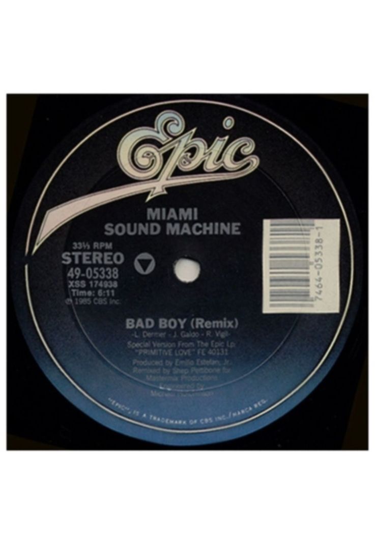 MIAMI SOUND MACHINE - BAD BOY 12 VINILO-2