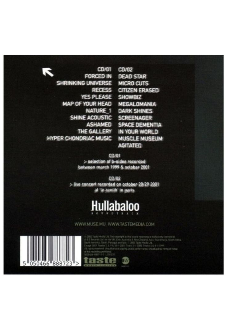 MUSE - HULLABALOO (2CD) | CD-1