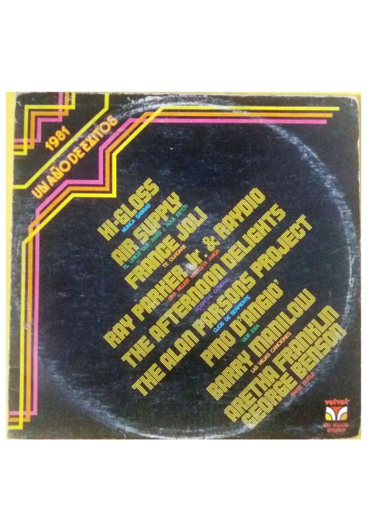 1981 - UN AÑO DE EXITOS - VARIOS ARTISTAS | VINILO USADO-0