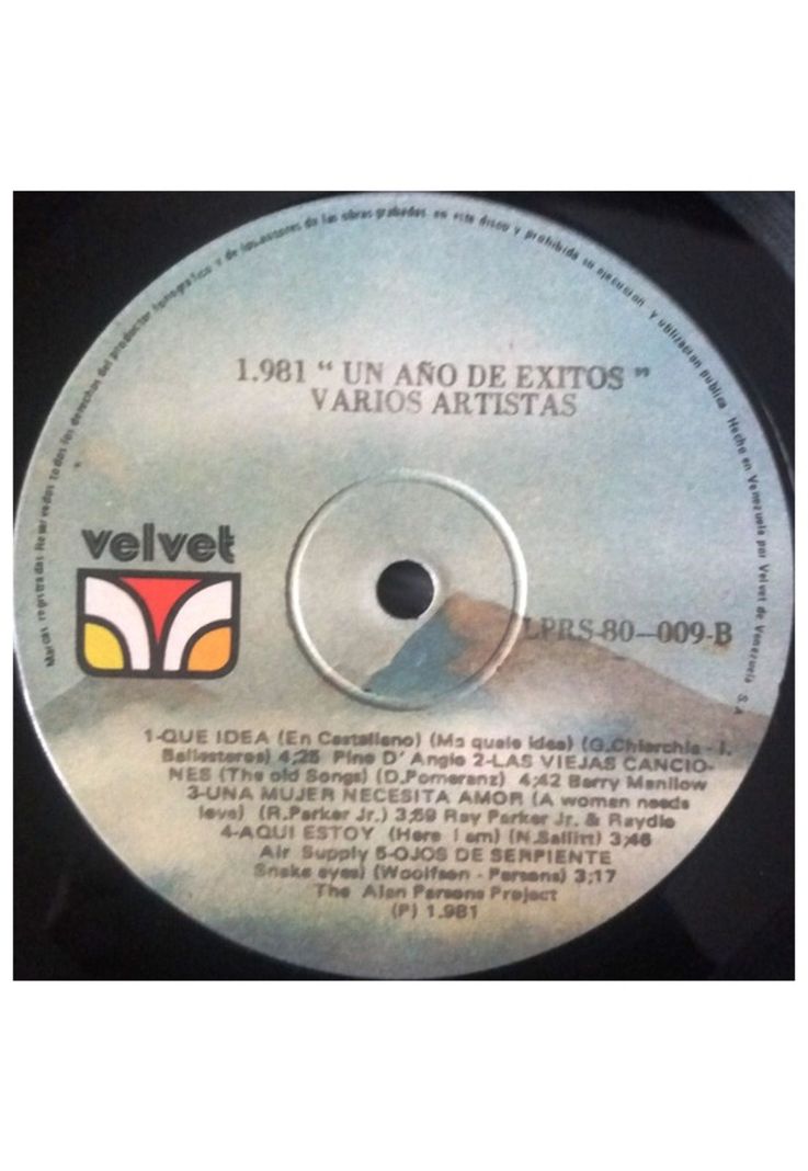 1981 - UN AÑO DE EXITOS - VARIOS ARTISTAS | VINILO USADO-2