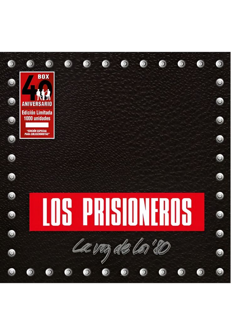 LOS PRISIONEROS -  LA VOZ DE LOS '80 40 ANIVERSARIO BOXSET (3LP) | VINILO-0