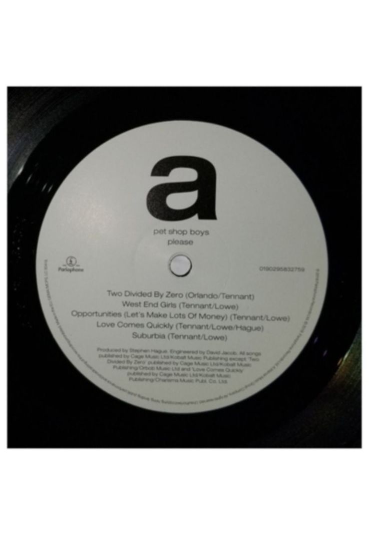 PET SHOP BOYS - PLEASE | VINILO-3
