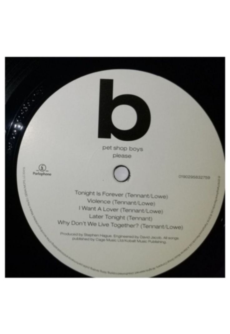 PET SHOP BOYS - PLEASE | VINILO-4