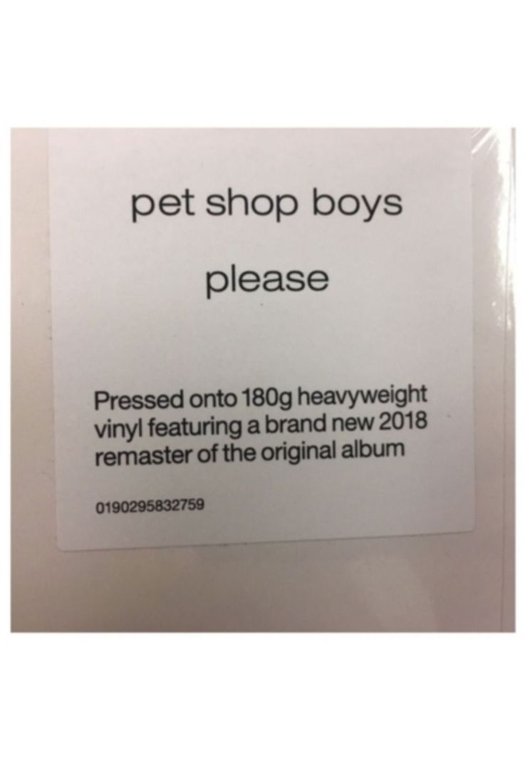 PET SHOP BOYS - PLEASE | VINILO-5