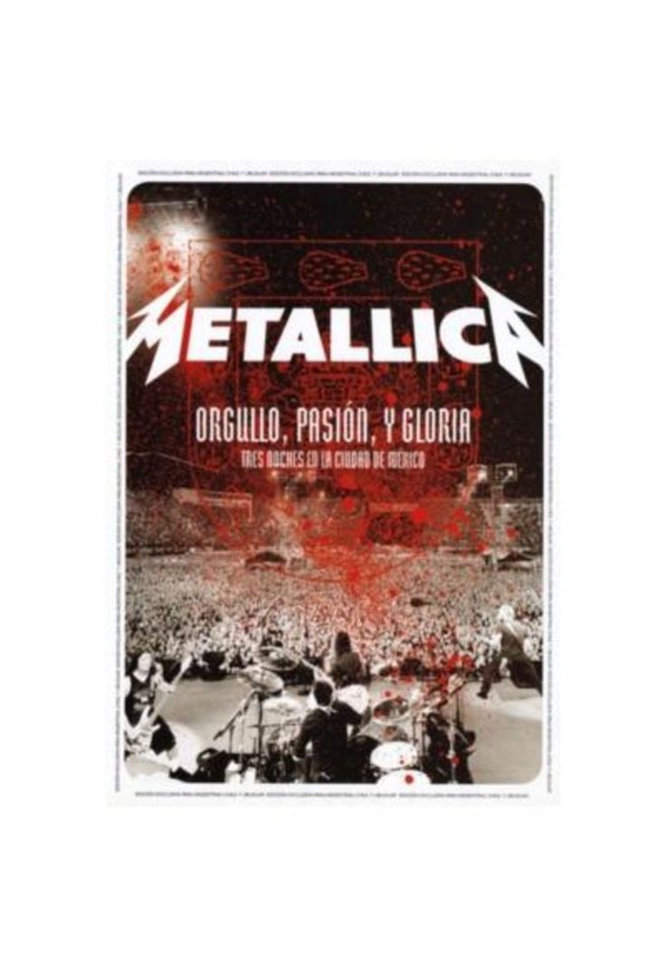 METALLICA - ORGULLOPASION Y GLORIA | DVD-0