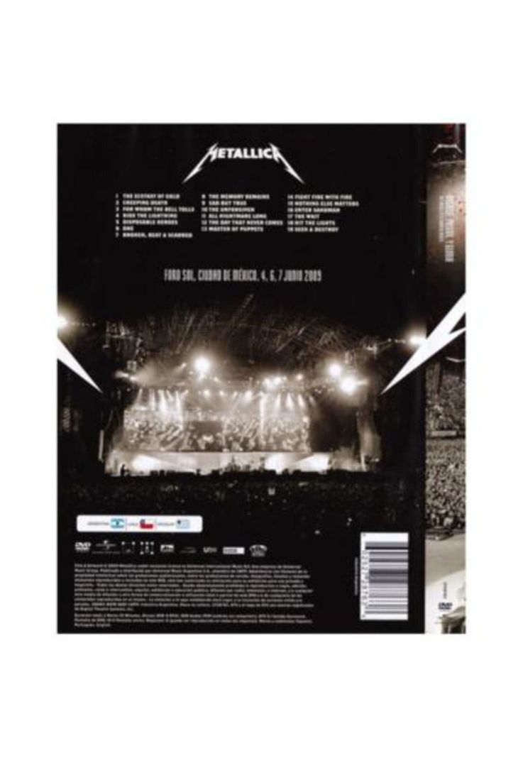 METALLICA - ORGULLOPASION Y GLORIA | DVD-1