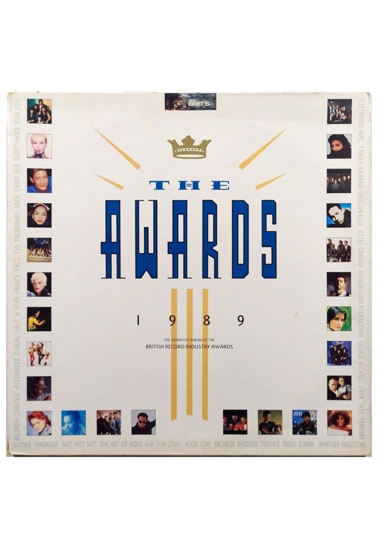 THE AWARDS 1989 - THE DEFINITIVE ALBUM THE BRITS AWARDS 1989 (2LP) | VINILO USADO-0