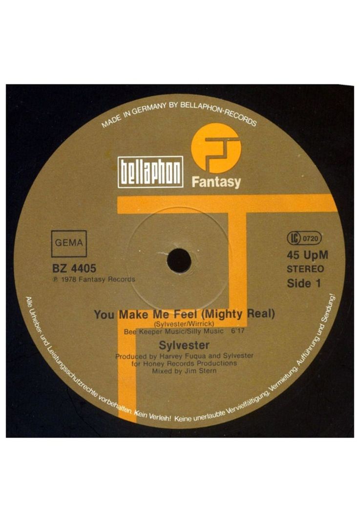 SYLVESTER - YOU MAKE ME FEEL (MIGHTY REAL) | 12" MAXI SINGLE USADO-2