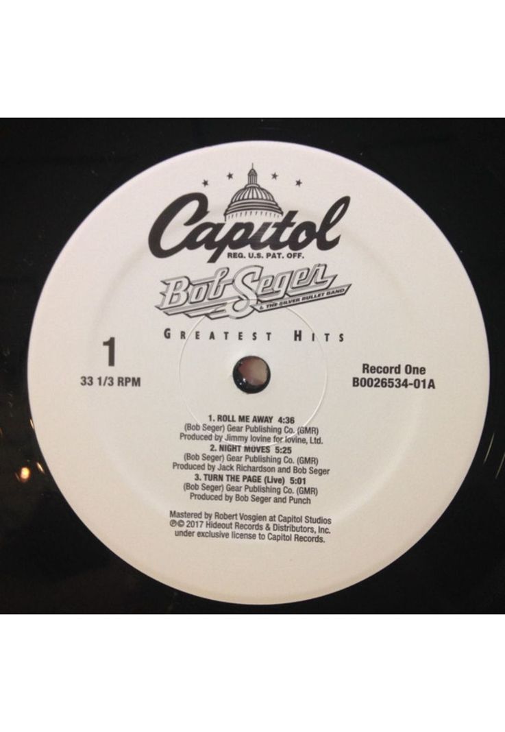 BOB SEGER & THE SILVER BULLET BAND - GREATEST HITS (2LP) | VINILO-2