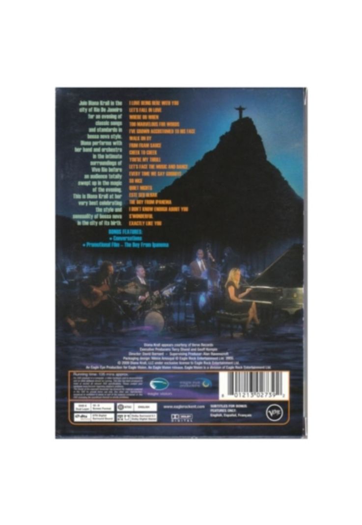 DIANA KRALL - LIVE IN RIO DVD-1