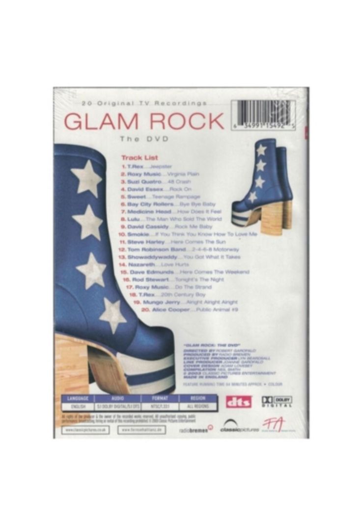 GLAM ROCK - THE DVD COLLECTION DVD-1
