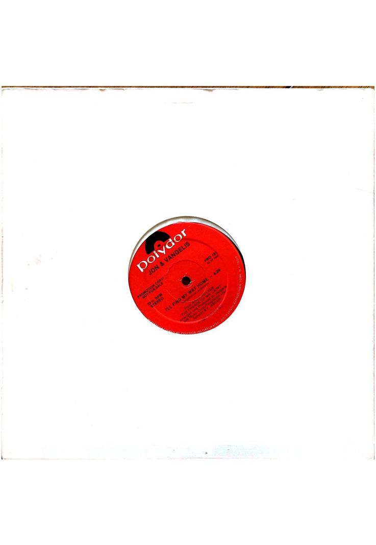 JON & VANGELIS - I'LL FIND MY WAY HOME | 12'' MAXI SINGLE VINILO USADO-1