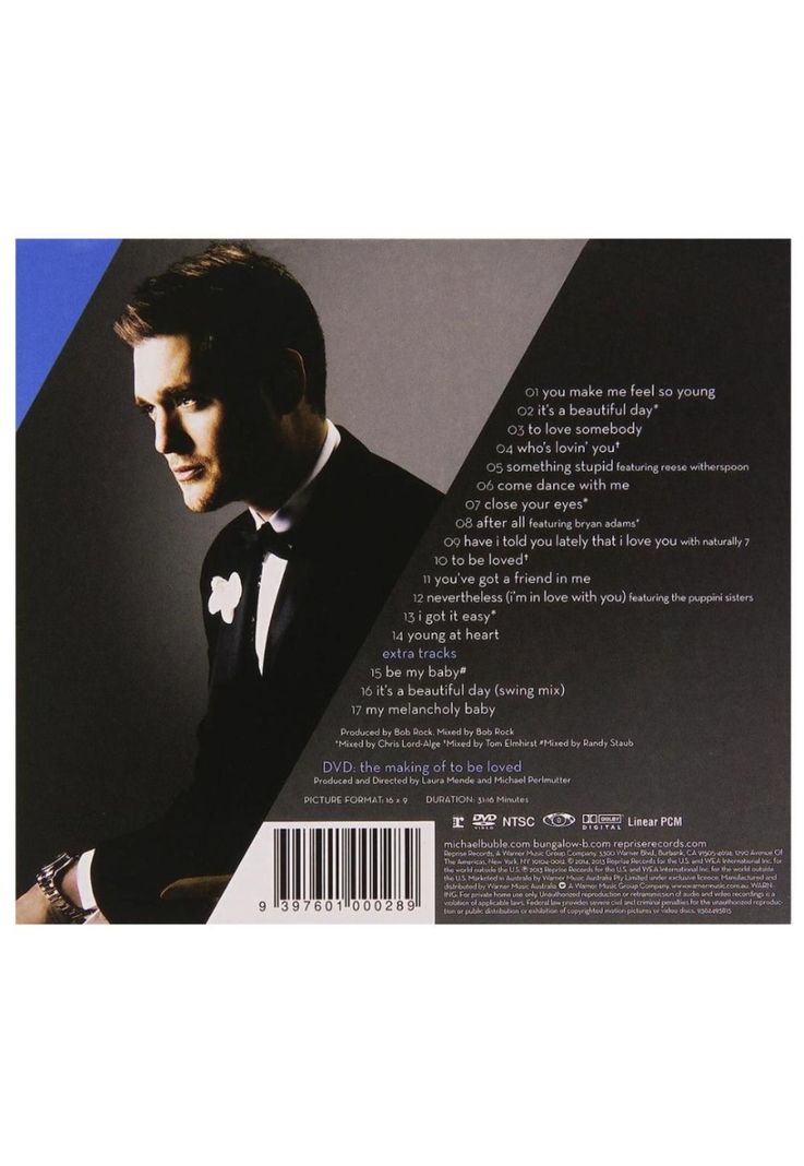 MICHAEL BUBLE - TO BE LOVED (CD+DVD) | CD-1