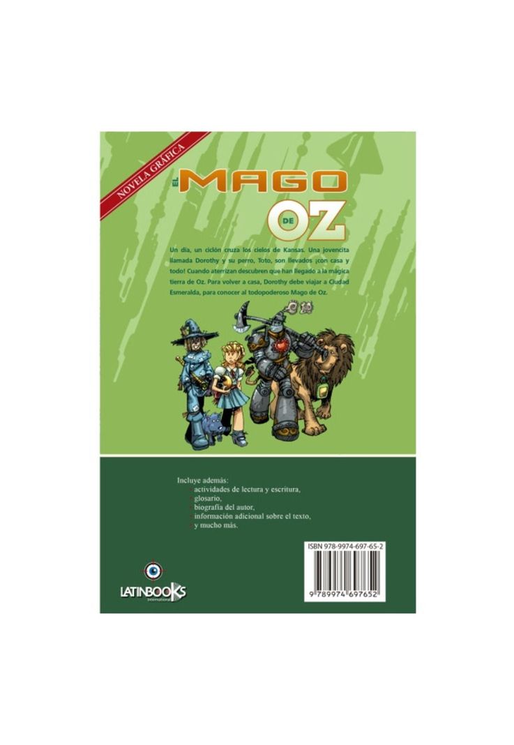 NOVELA GRÁFICA - EL MAGO DE OZ (TAPA BLANDA) - FRANK BAUM | LIBRO