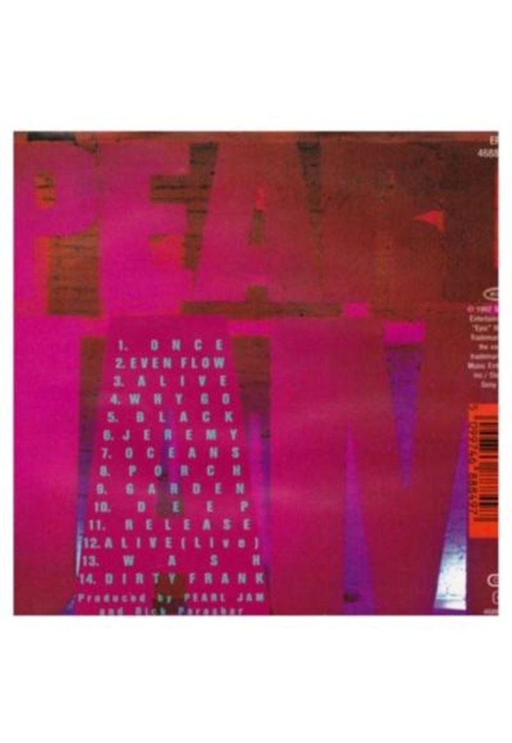 PEARL JAM - TEN BONUS TRACKS | CD Hitway Music | Paris.cl
