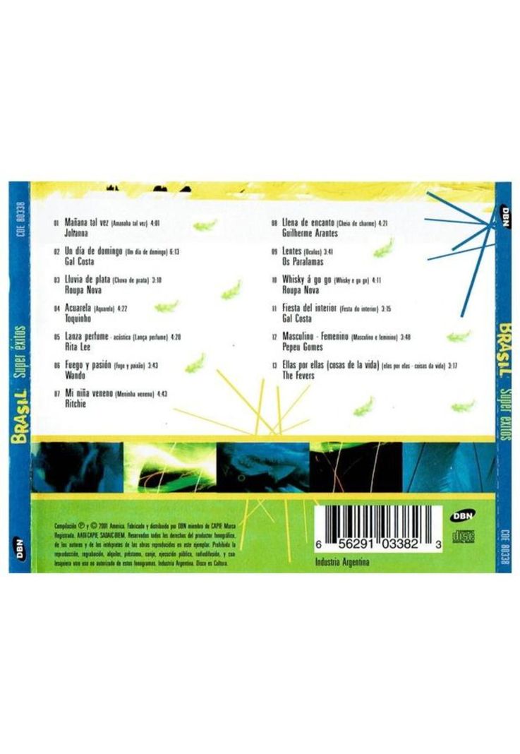 BRASIL - SUPER EXITOS - BRASIL - SUPER EXITOS/VARIOS ARTISTAS | CD-1