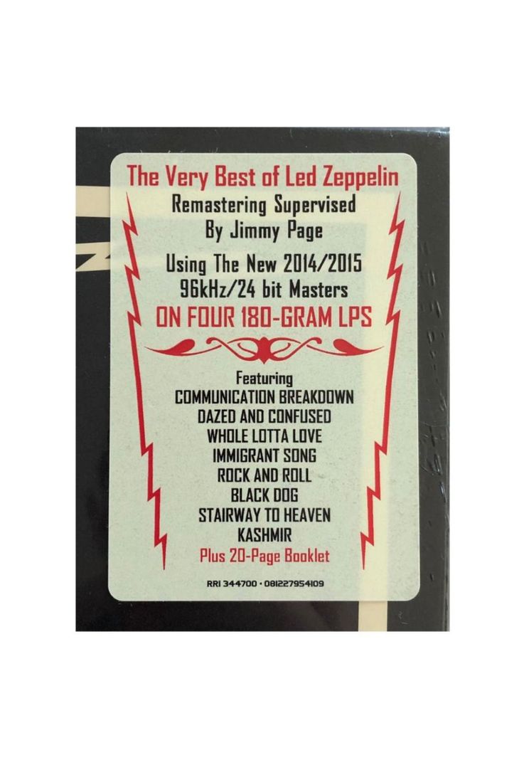 洋楽 Led Zeppelin Mothership 4LP Box Set Led Zeppelin - Mothership