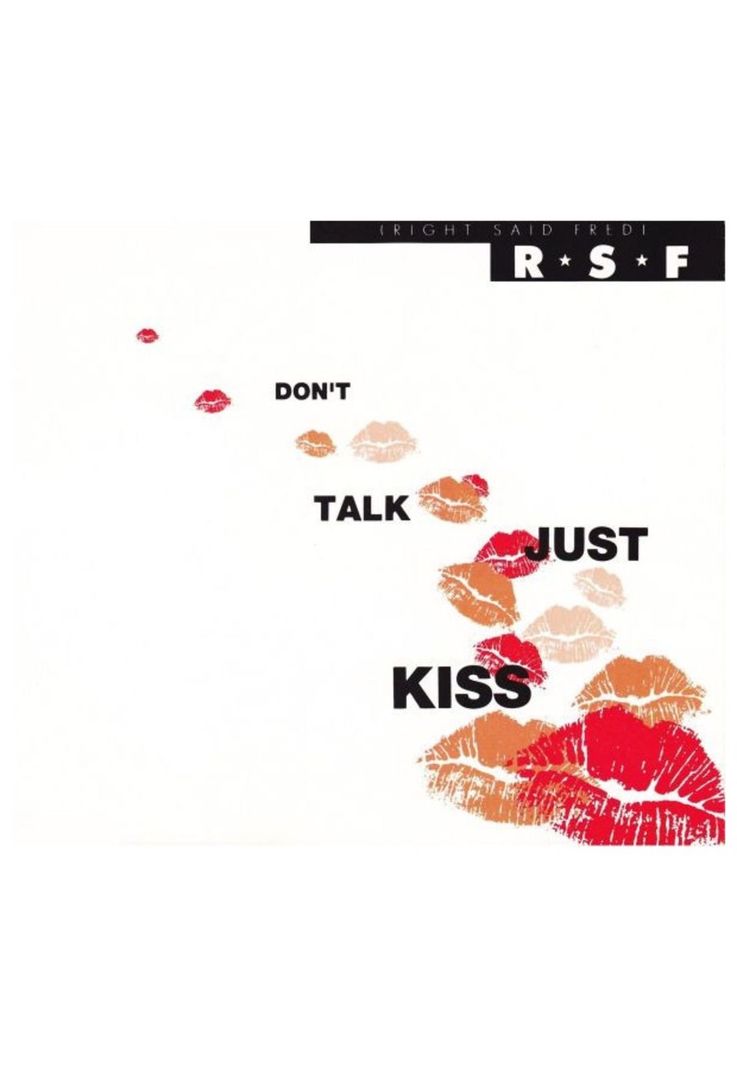 Right Said Fred - DON'T TALK JUST KISS | CD SINGLE USADO-0