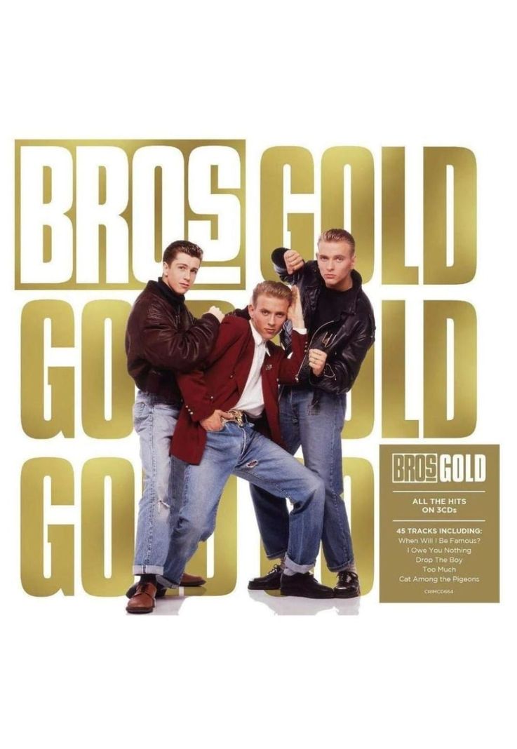 BROS - GOLD (3CD) | CD Diseno 2