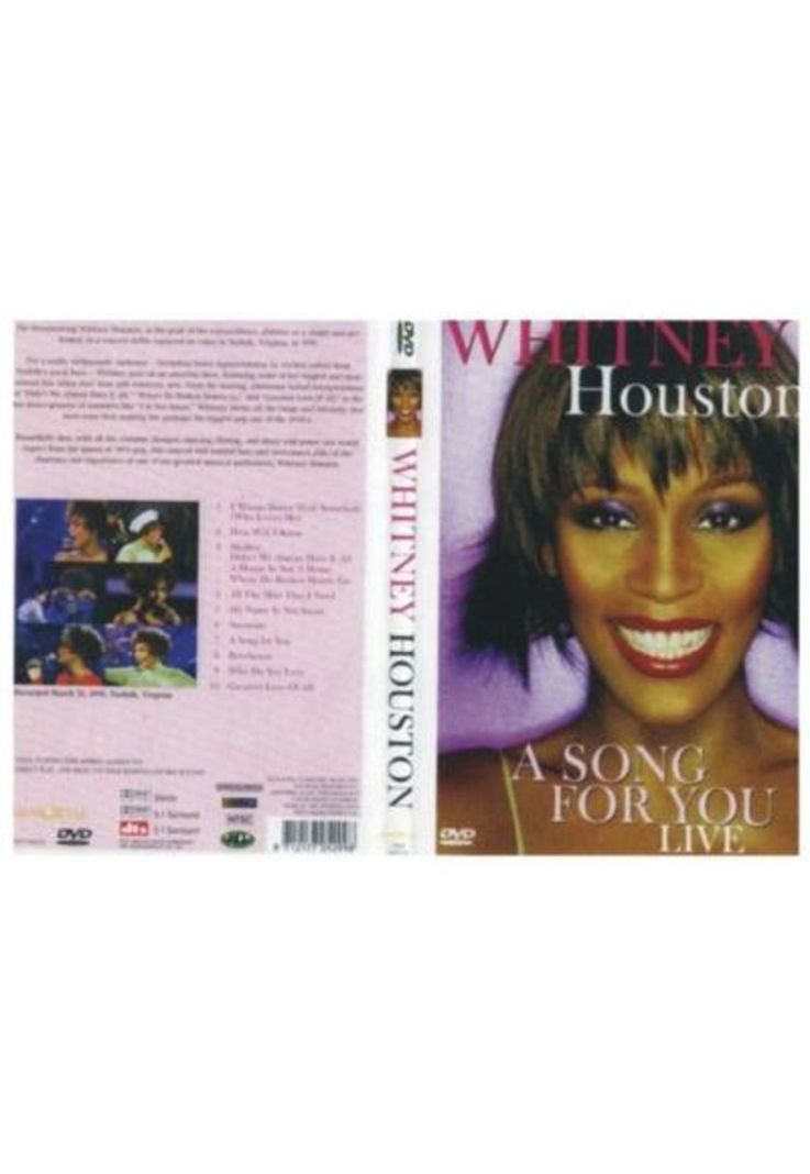 WHITNEY HOUSTON - SONG FOR YOU LIVE | DVD-3