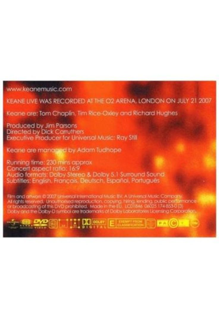KEANE - KEANE LIVE | DVD-2