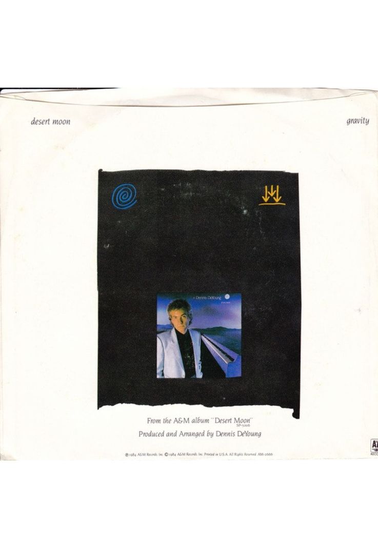 DENNIS DEYOUNG - DESERT MOON | 7" SINGLE USADO-1