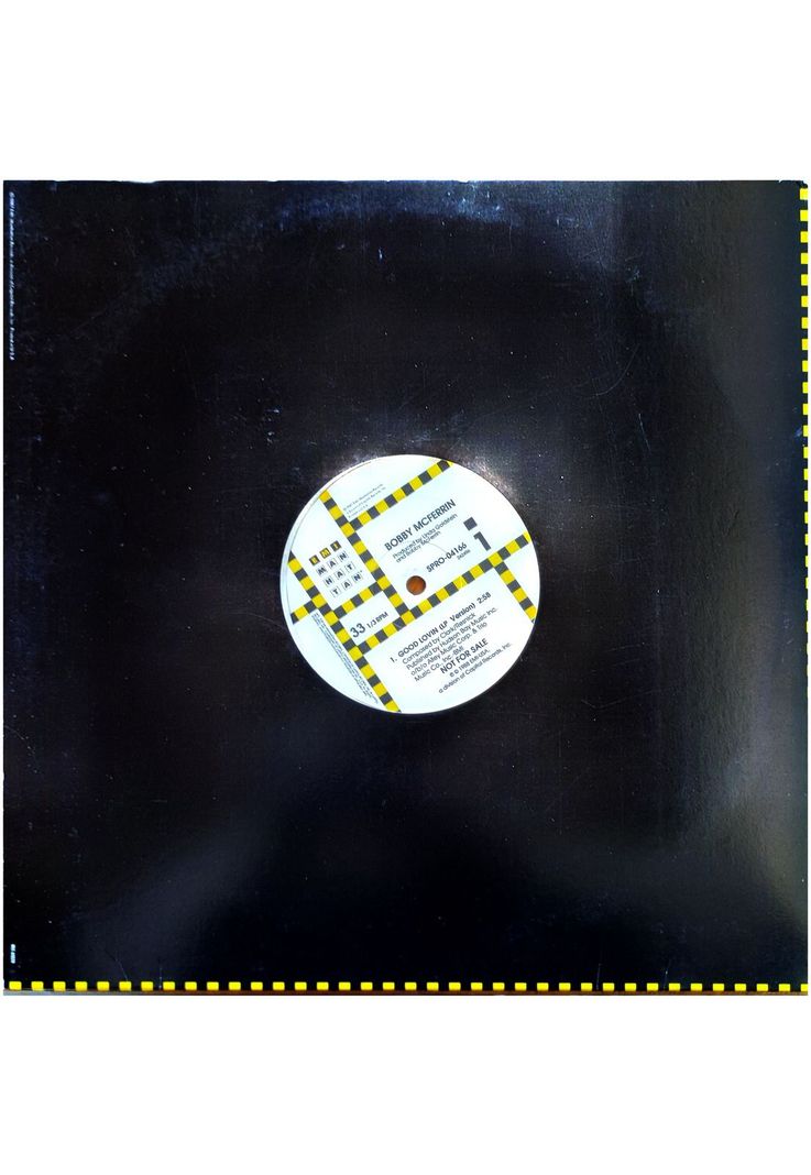 BOBBY MCFERRIN - DON'T WORRY BE HAPPY | 12'' MAXI SINGLE VINILO USADO-0