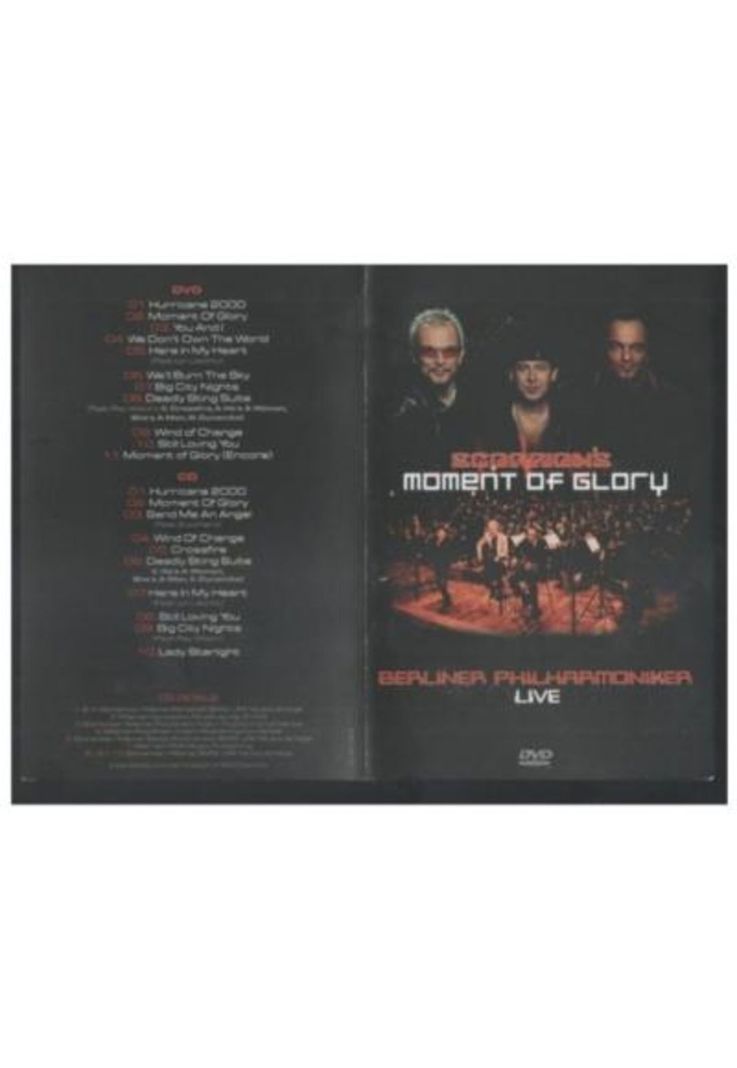 SCORPIONS - MOMENT OF GLORYLIVE | DVD-4